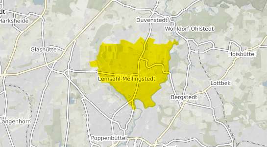 Immobilienpreisekarte Hamburg Lemsahl Mellingstedt